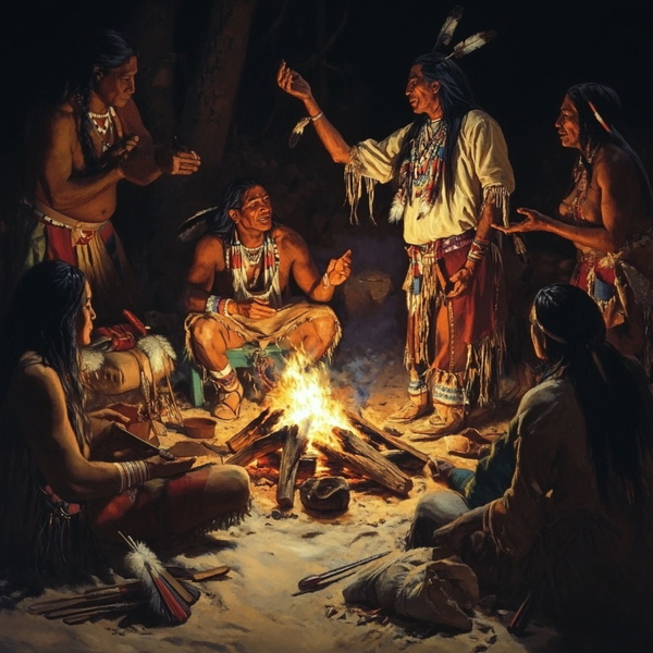 Artwork for Native American Stories by Zitkala-Sa