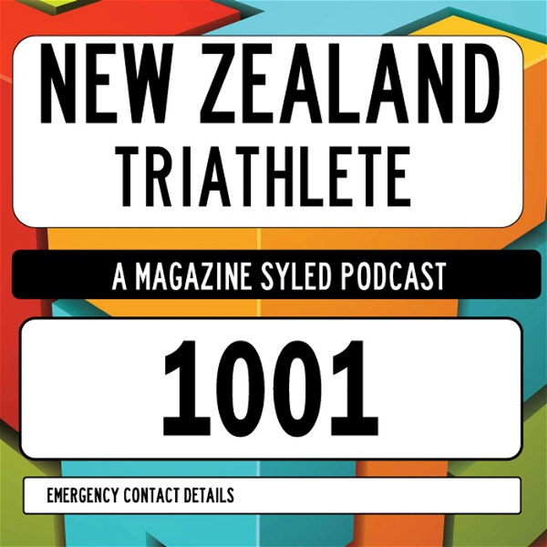 Artwork for New Zealand Triathlete Magazine. In a podcast.