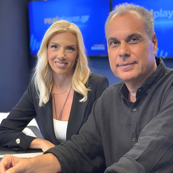 Artwork for Νίκος Στραβελάκης, Λουκία Γκάτσου @Realfm97.8