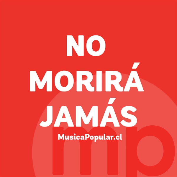 Artwork for No Morirá Jamás