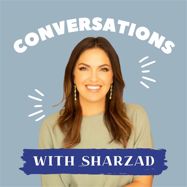 Artwork for Conversations with Sharzad
