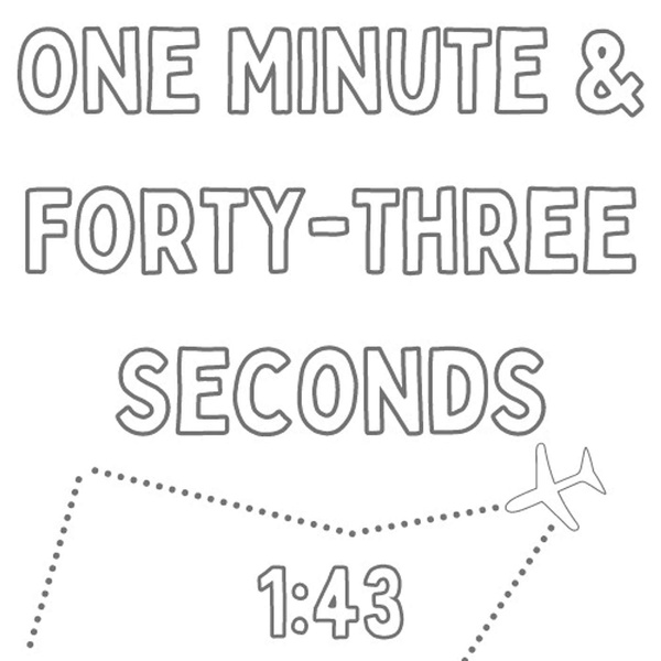 Artwork for One Minute and Forty-Three Seconds