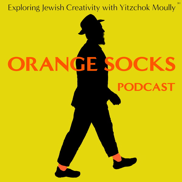 Artwork for Orange Socks Podcast Exploring Jewish Art and Creativity