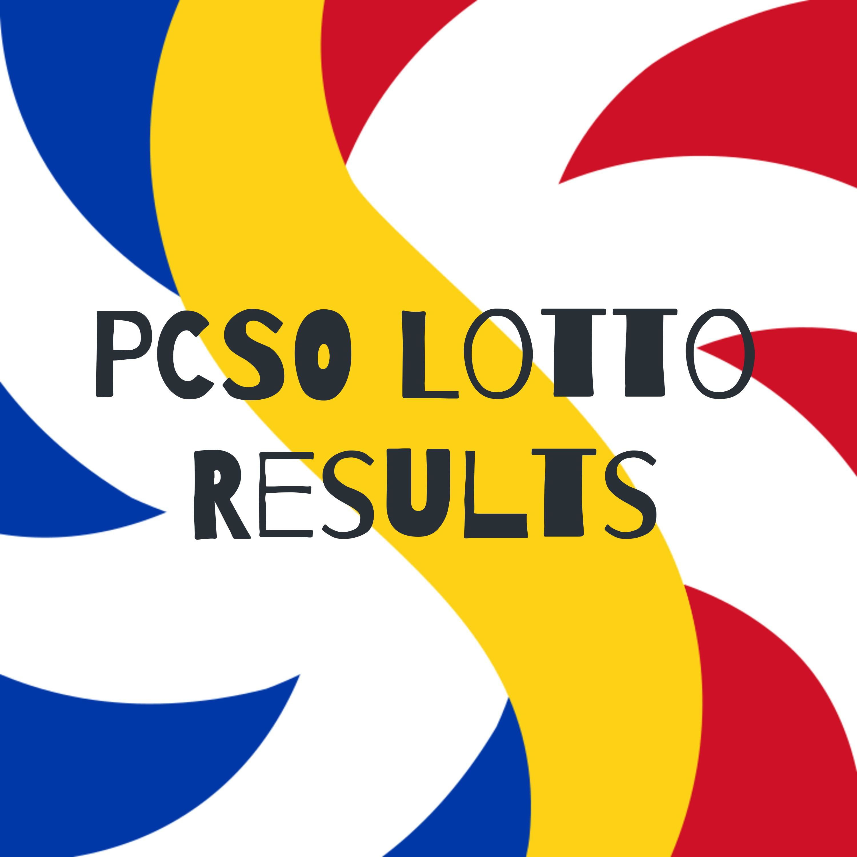 Pcso deals lotto results