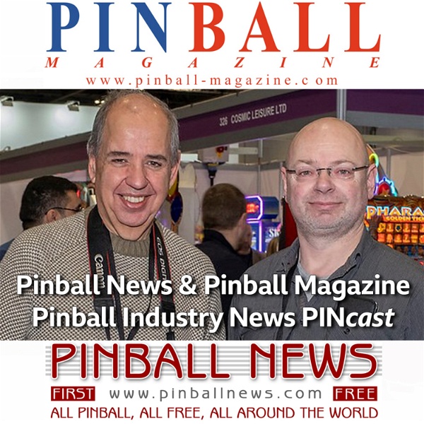 Artwork for Pinball News & Pinball Magazine PINcast