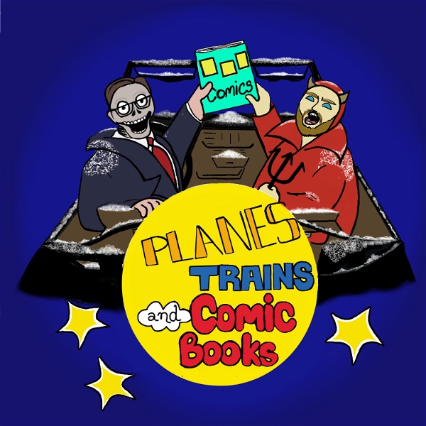Artwork for Planes, Trains and Comic Books