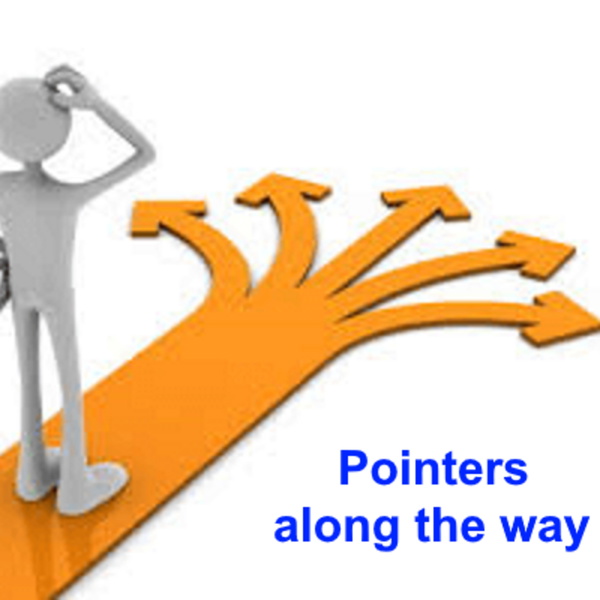 Artwork for Pointers along the way