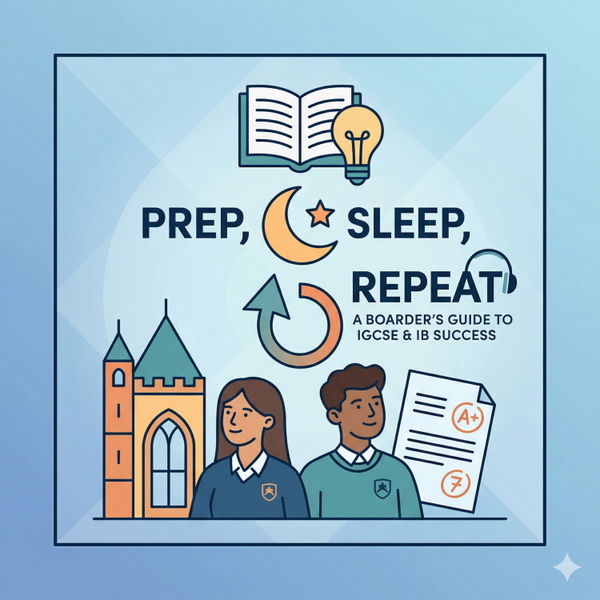 Artwork for Prep, Sleep, Repeat: The Boarder’s Guide to IGCSE & IB Success