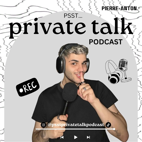 Artwork for psst..private talk podcast