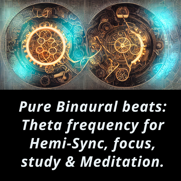 Artwork for Pure Binaural Beats: Theta Frequency for Hemi-Sync, focus, study and meditation. By: Nature's Frequency FM