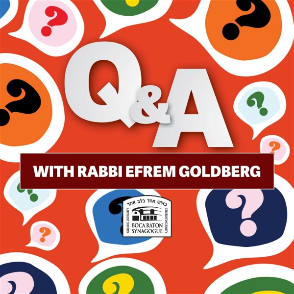 Artwork for Q&A With Rabbi Efrem Goldberg