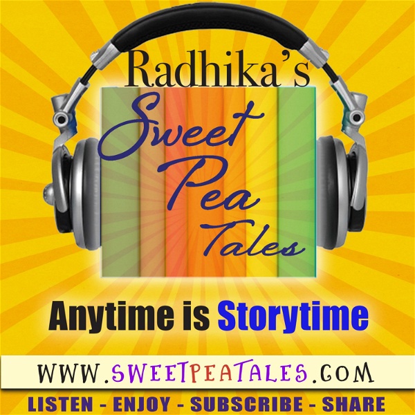 Artwork for Radhika's Sweet Pea Tales ---  Stories for Children. By a Mom. For every Child