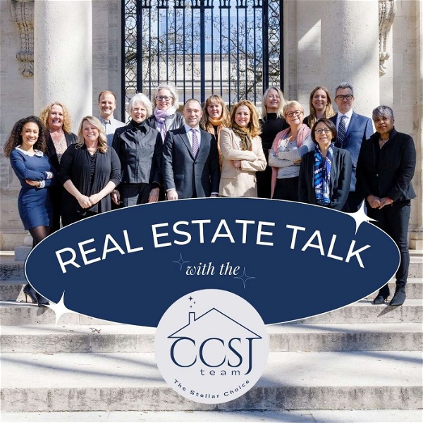 Artwork for Real Estate Talk with The CCSJ Team