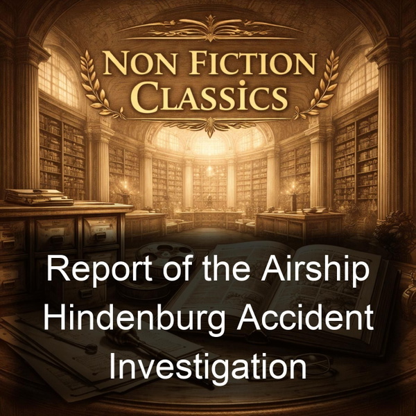 Artwork for Report of the Airship Hindenburg Accident Investigation