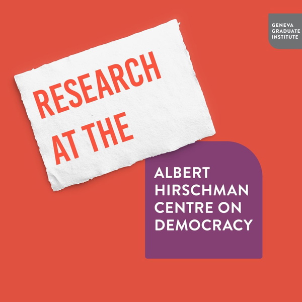 Artwork for Research at the Albert Hirschman Centre on Democracy