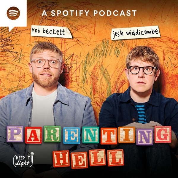 Artwork for Rob Beckett and Josh Widdicombe's Parenting Hell