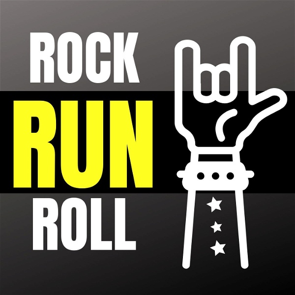 Artwork for Rock Run Roll. Running Podcast.