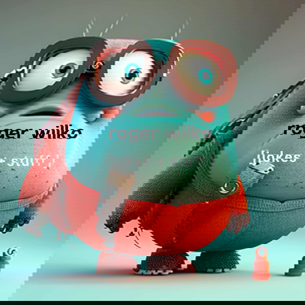 Artwork for Roger Wilko Jokes & Stuff