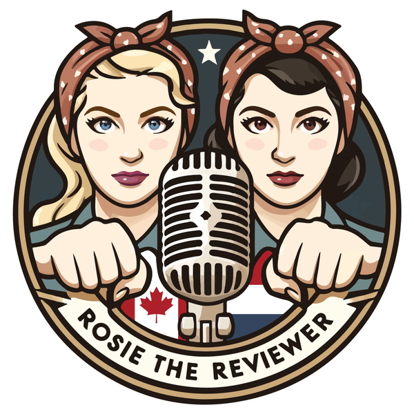 Artwork for Rosie the Reviewer: a WW2 movies and shows podcast