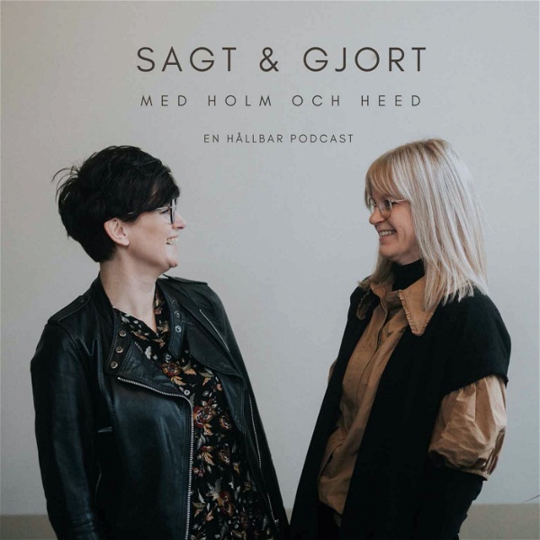 Artwork for Sagt & Gjort med Holm och Heed