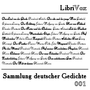 Artwork for Sammlung deutscher Gedichte 001 by Various