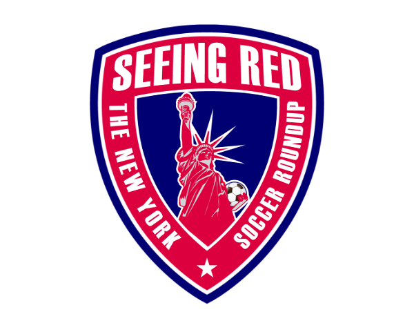 Artwork for Seeing Red! The NY Soccer Roundup