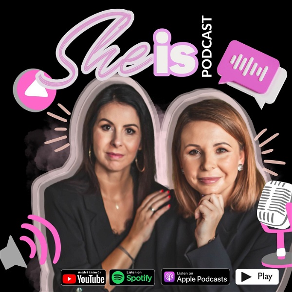 Artwork for SHE is podcast