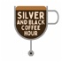 Silver and Black Coffee Hour