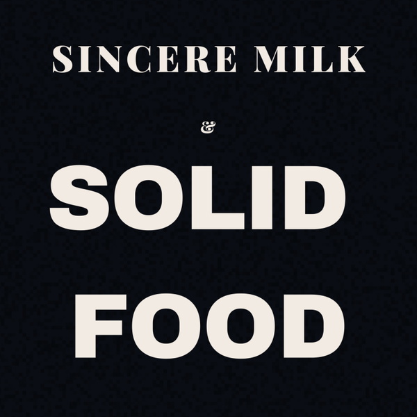 Artwork for Sincere Milk Solid Food