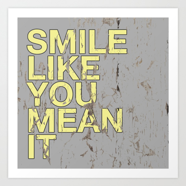 Artwork for Smile Like You Mean It
