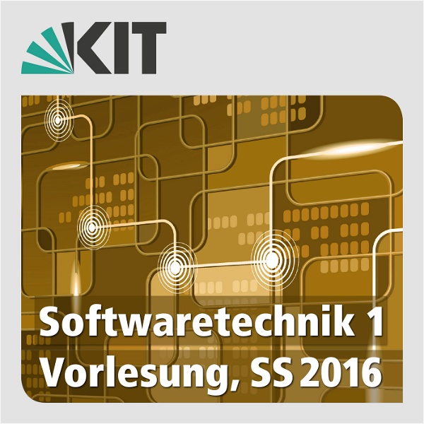 Artwork for Softwaretechnik 1, Vorlesung, SS2016