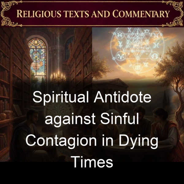 Artwork for Spiritual Antidote against Sinful Contagion in Dying Times