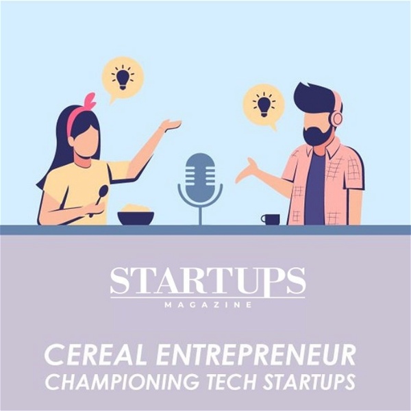 Artwork for Startups Magazine: The Cereal Entrepreneur