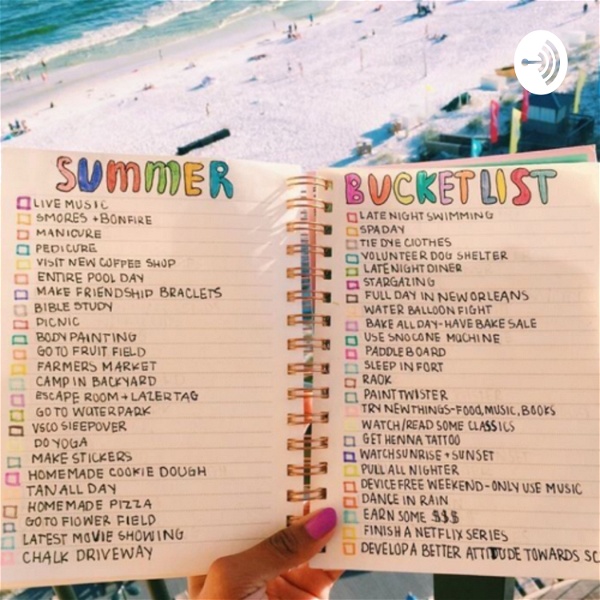 Artwork for summer bucket list
