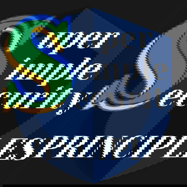 Artwork for Super Simple Security Principles