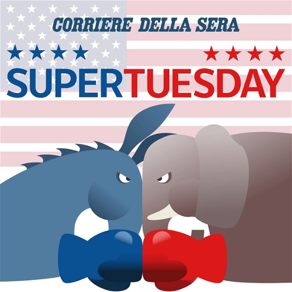 Artwork for Super Tuesday. Verso il voto 2024