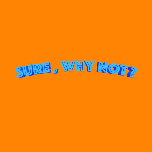Artwork for Sure, Why Not?