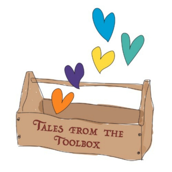 Artwork for Tales From the Toolbox.   Stories from Hand in Hand Parenting