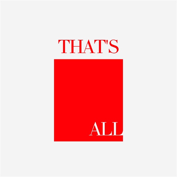 Artwork for THAT'S ALL