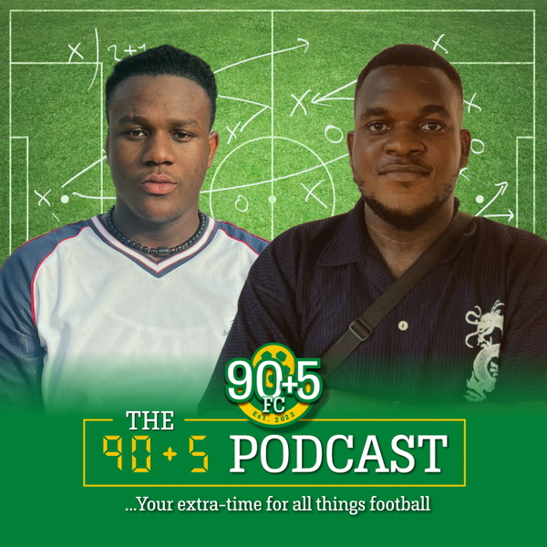 Artwork for The 90plus5 football podcast