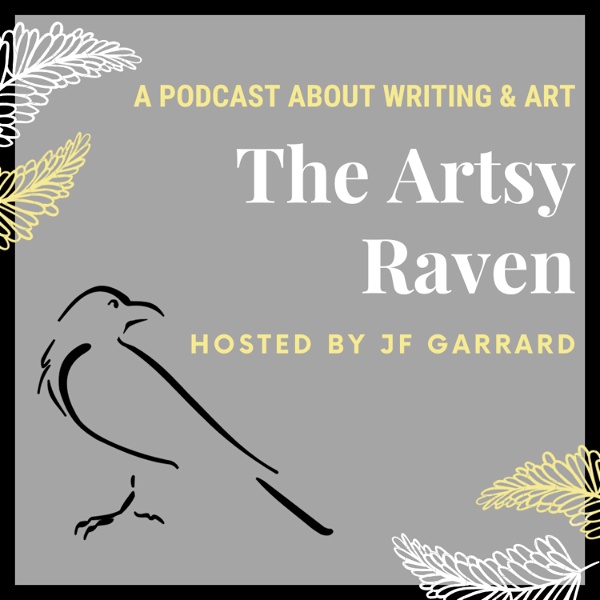 Artwork for The Artsy Raven Podcast about Writing and Art