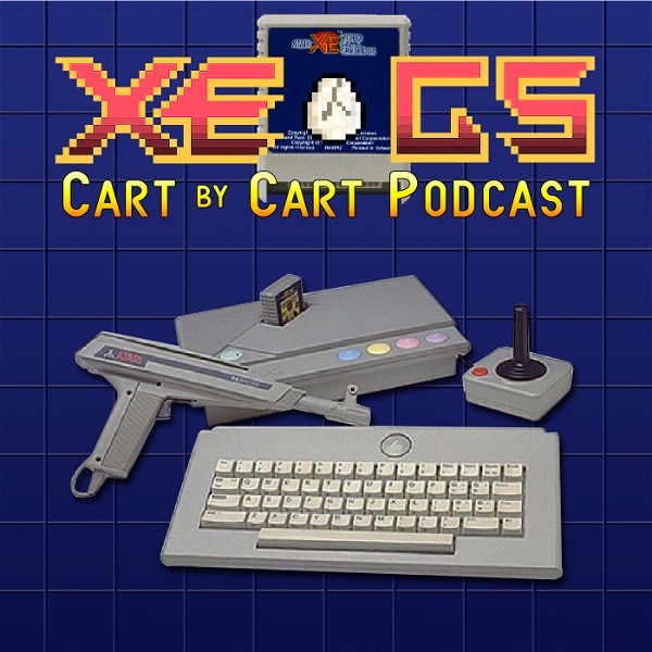 Artwork for The Atari XEGS Cart by Cart Podcast