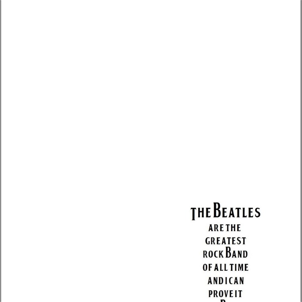 Artwork for The Beatles are the Greatest Rock Band of All Time and I Can Prove It