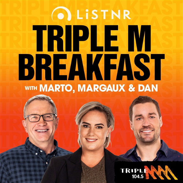 Artwork for Triple M Breakfast with Marto, Margaux & Dan