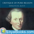 The Critique of Pure Reason by Immanuel Kant