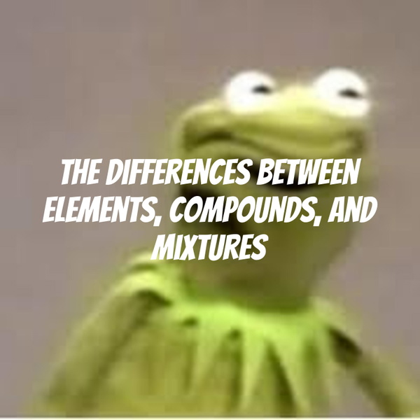 Artwork for The Differences Between Elements, Compounds, and Mixtures