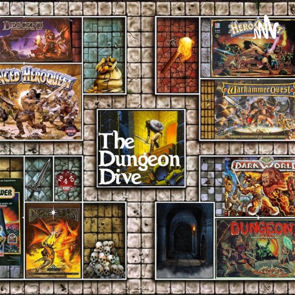 Artwork for The Dungeon Dive Solo RPG Podcast