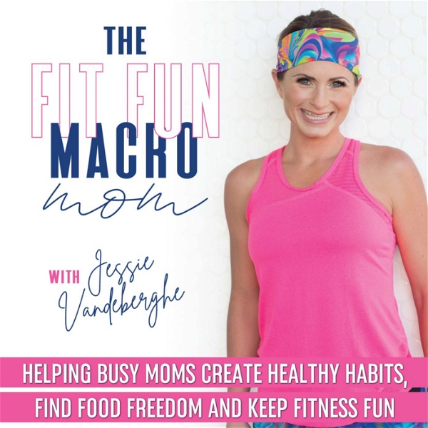 Artwork for The Fit Fun Macro Mom:  Macros, Food/Nutrition Basics, Fitness, Healthy Kids, Mom Life Hacks, Food Freedom, Work From Home Mo