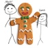 2 Asians and a Gingerbread Man