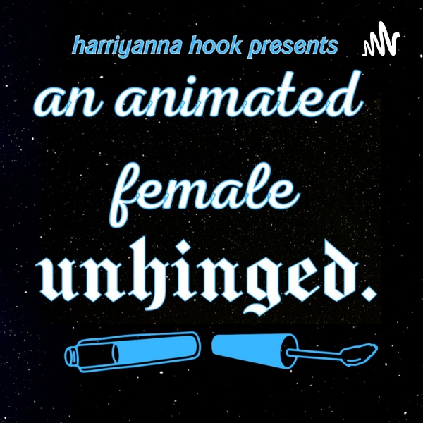 Artwork for an animated female unhinged.